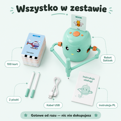 Szkicek™ - Robot Rysujący dla Dzieci