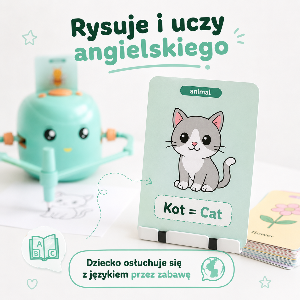 Szkicek™ - Robot Rysujący dla Dzieci