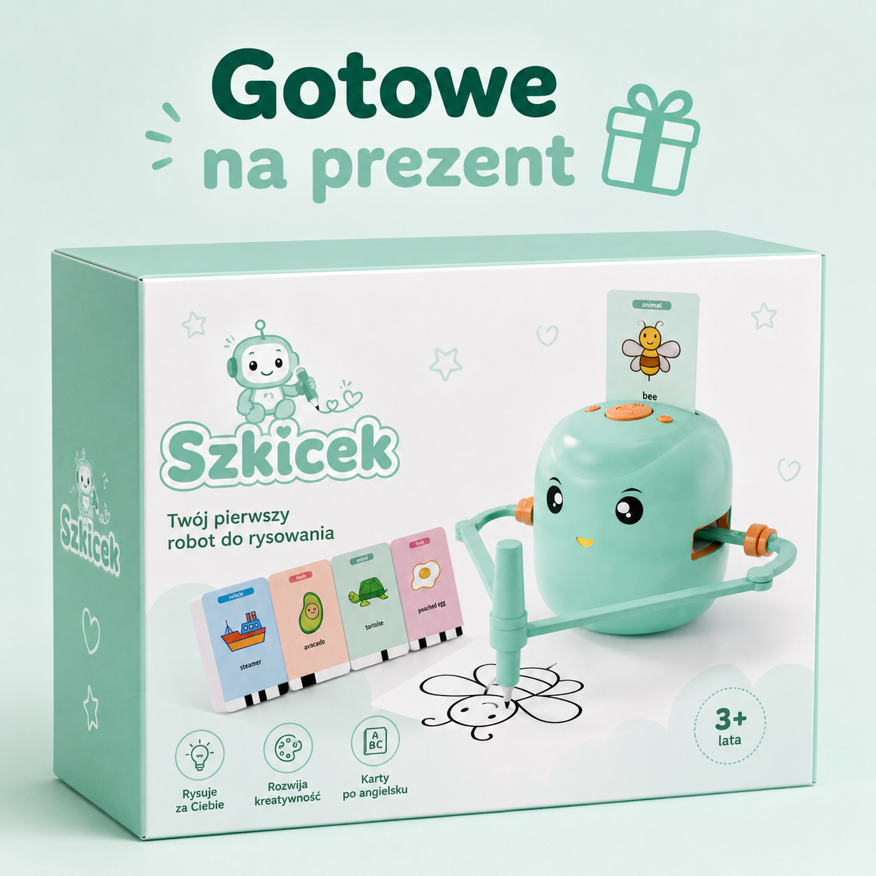 Szkicek™ - Robot Rysujący dla Dzieci
